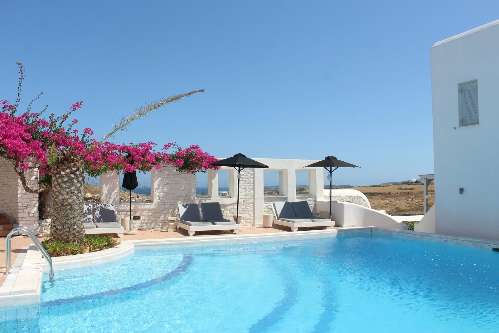 Piscina reformada con lámina armada en un chalet de Alicante